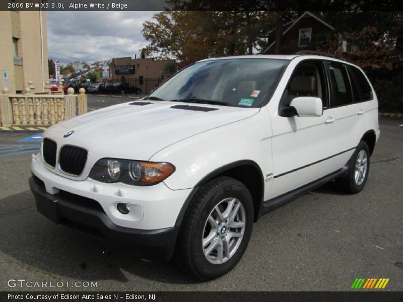 Front 3/4 View of 2006 X5 3.0i