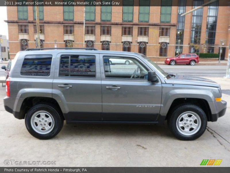 Mineral Gray Metallic / Dark Slate Gray 2011 Jeep Patriot Sport 4x4