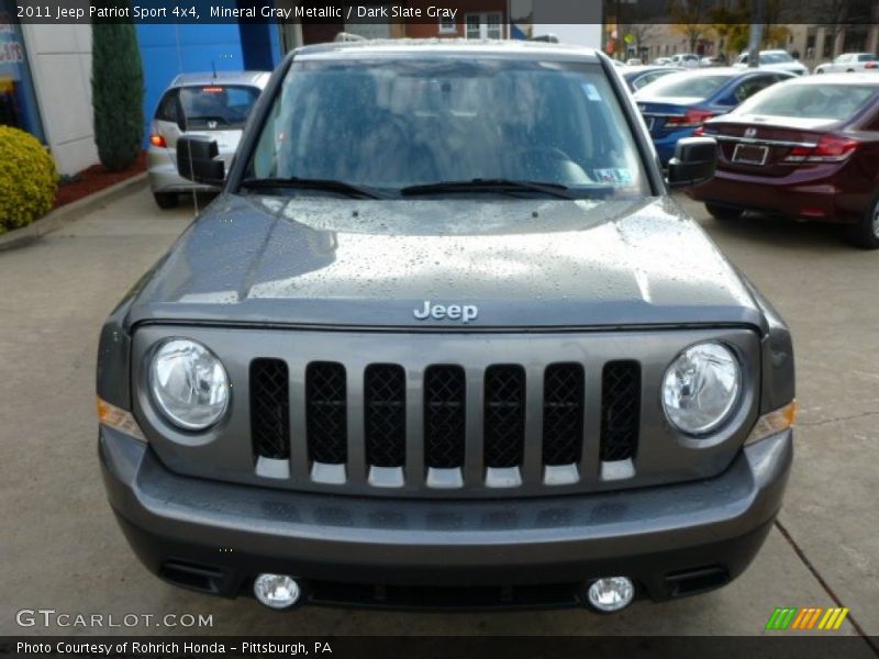 Mineral Gray Metallic / Dark Slate Gray 2011 Jeep Patriot Sport 4x4