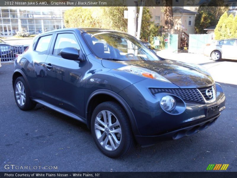 Graphite Blue / Black/Silver Trim 2012 Nissan Juke S AWD