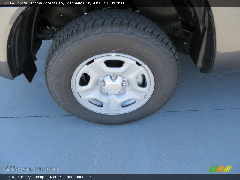Magnetic Gray Metallic / Graphite 2014 Toyota Tacoma Access Cab
