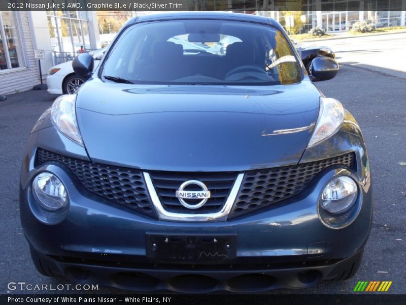 Graphite Blue / Black/Silver Trim 2012 Nissan Juke S AWD