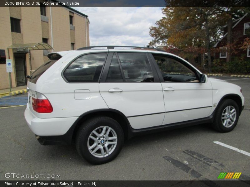 Alpine White / Beige 2006 BMW X5 3.0i