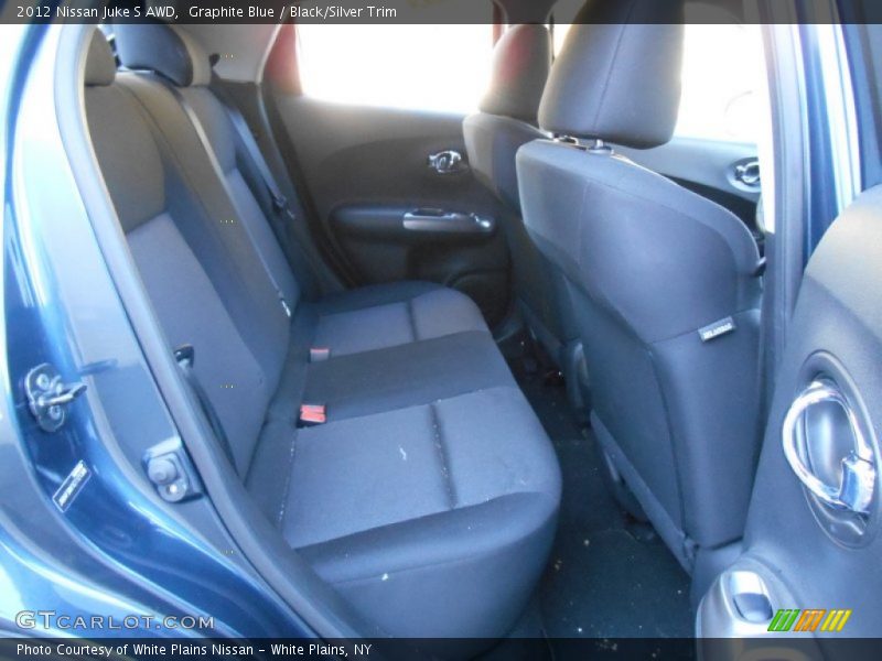 Graphite Blue / Black/Silver Trim 2012 Nissan Juke S AWD