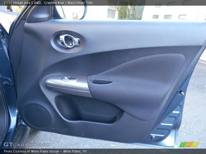 Graphite Blue / Black/Silver Trim 2012 Nissan Juke S AWD