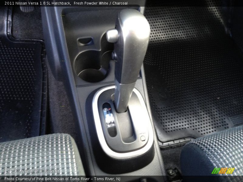 Fresh Powder White / Charcoal 2011 Nissan Versa 1.8 SL Hatchback