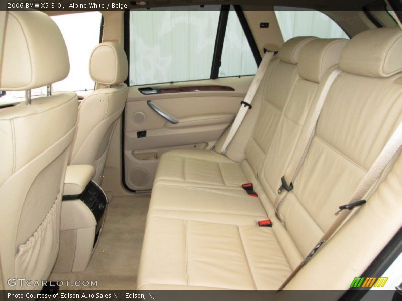 Rear Seat of 2006 X5 3.0i