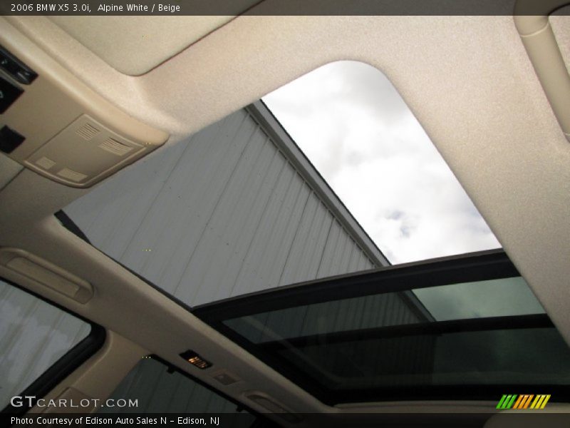 Alpine White / Beige 2006 BMW X5 3.0i