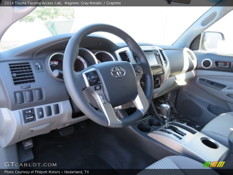 Magnetic Gray Metallic / Graphite 2014 Toyota Tacoma Access Cab