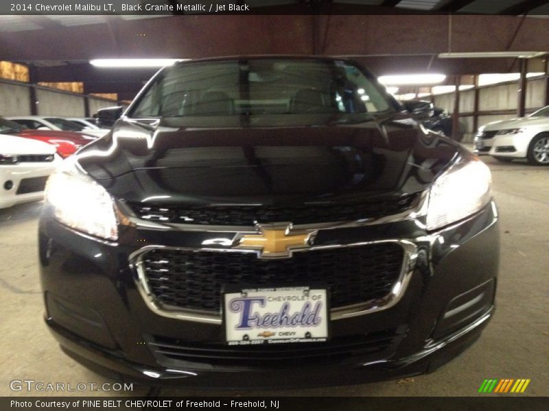 Black Granite Metallic / Jet Black 2014 Chevrolet Malibu LT