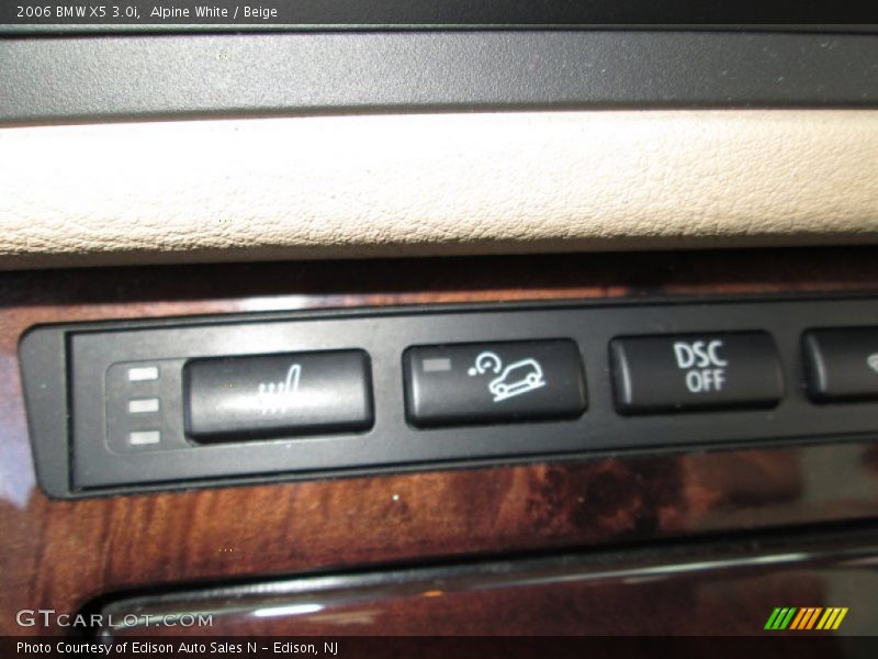 Alpine White / Beige 2006 BMW X5 3.0i