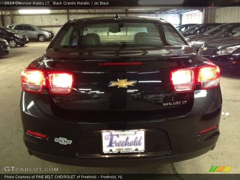 Black Granite Metallic / Jet Black 2014 Chevrolet Malibu LT