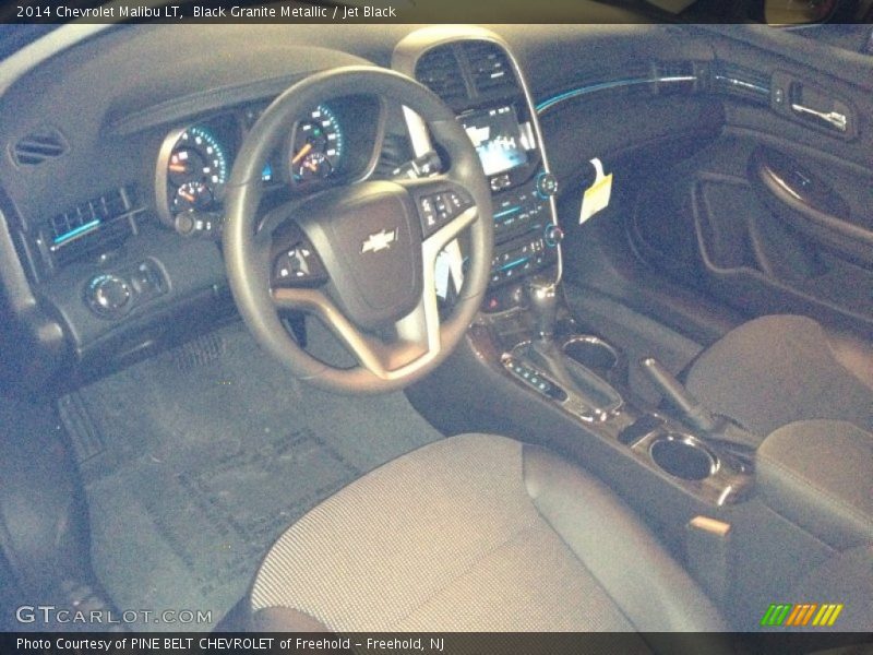 Black Granite Metallic / Jet Black 2014 Chevrolet Malibu LT