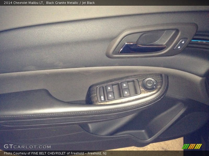 Black Granite Metallic / Jet Black 2014 Chevrolet Malibu LT