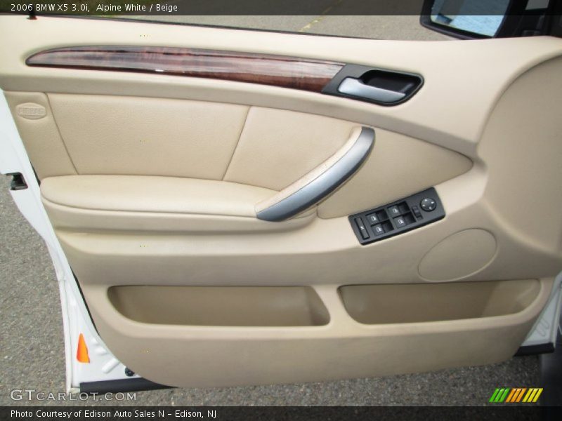Alpine White / Beige 2006 BMW X5 3.0i