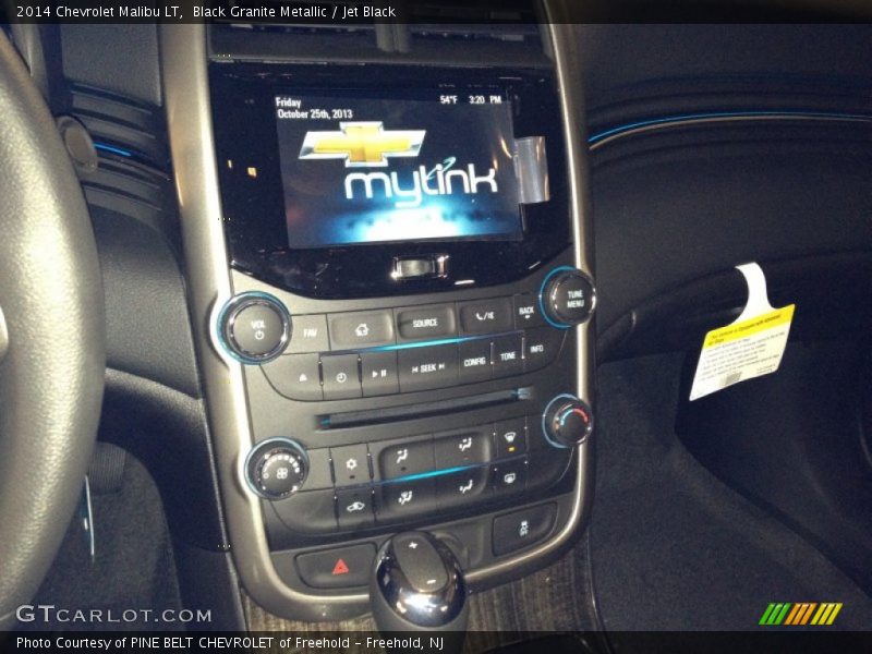 Black Granite Metallic / Jet Black 2014 Chevrolet Malibu LT