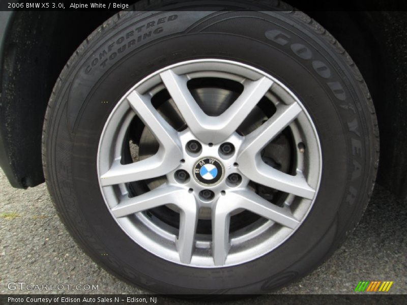 Alpine White / Beige 2006 BMW X5 3.0i