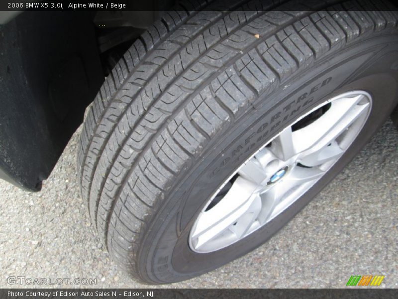 Alpine White / Beige 2006 BMW X5 3.0i