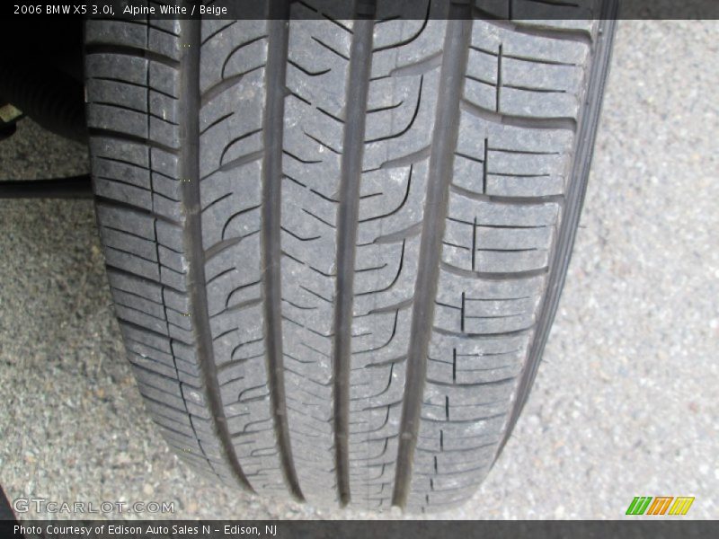 Alpine White / Beige 2006 BMW X5 3.0i