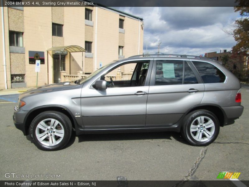 Sterling Grey Metallic / Black 2004 BMW X5 4.4i