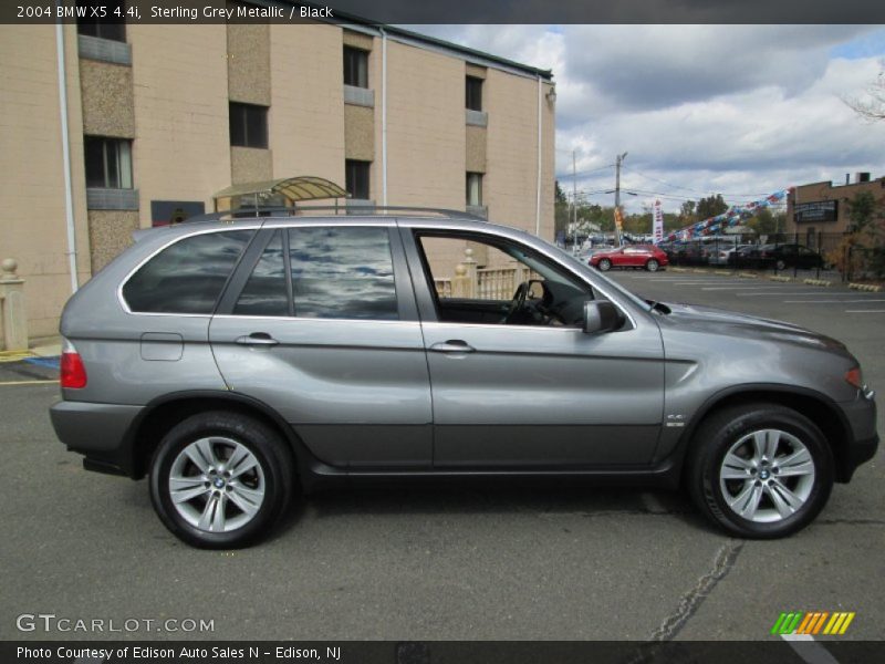 Sterling Grey Metallic / Black 2004 BMW X5 4.4i