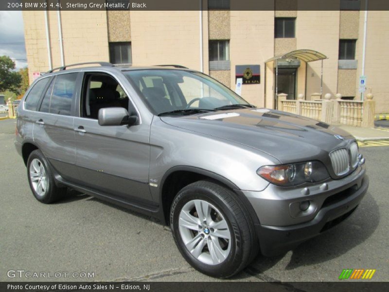 Sterling Grey Metallic / Black 2004 BMW X5 4.4i