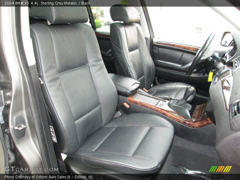 Sterling Grey Metallic / Black 2004 BMW X5 4.4i