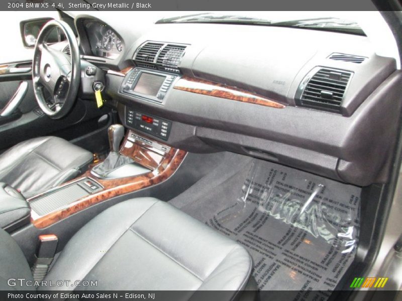 Sterling Grey Metallic / Black 2004 BMW X5 4.4i