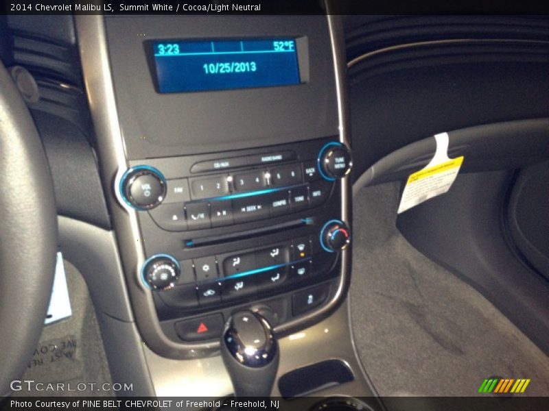 Summit White / Cocoa/Light Neutral 2014 Chevrolet Malibu LS