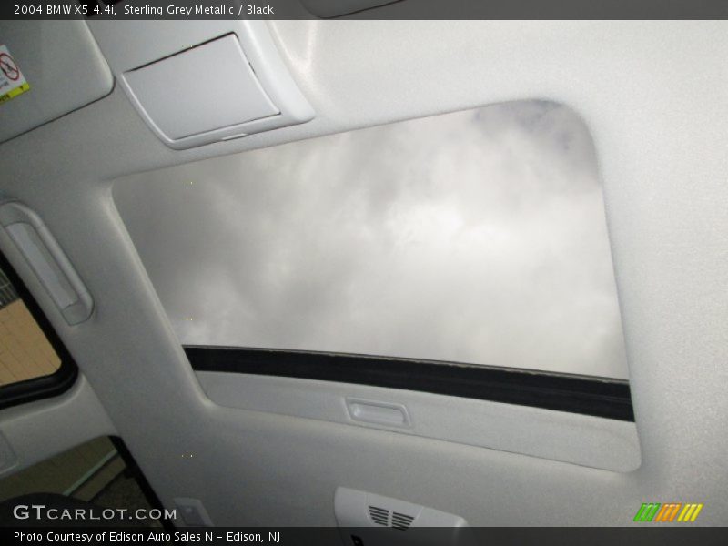 Sterling Grey Metallic / Black 2004 BMW X5 4.4i