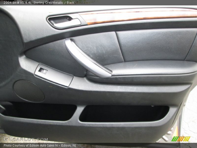 Sterling Grey Metallic / Black 2004 BMW X5 4.4i