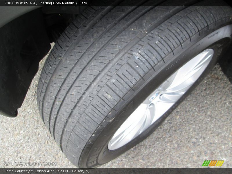 Sterling Grey Metallic / Black 2004 BMW X5 4.4i
