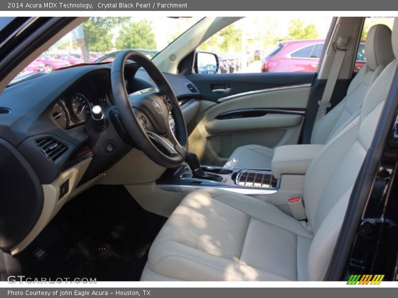 Crystal Black Pearl / Parchment 2014 Acura MDX Technology