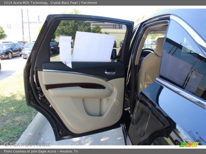 Crystal Black Pearl / Parchment 2014 Acura MDX Technology