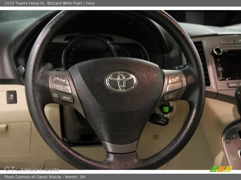 Blizzard White Pearl / Ivory 2010 Toyota Venza I4