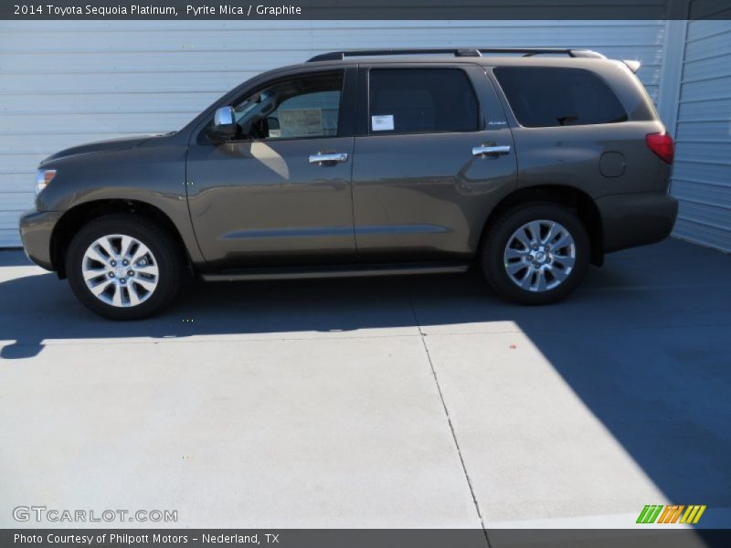 Pyrite Mica / Graphite 2014 Toyota Sequoia Platinum