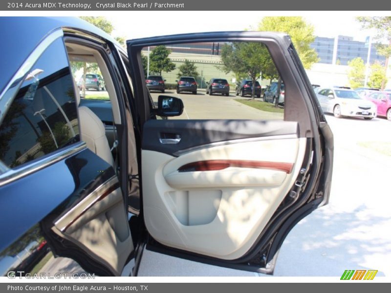 Crystal Black Pearl / Parchment 2014 Acura MDX Technology