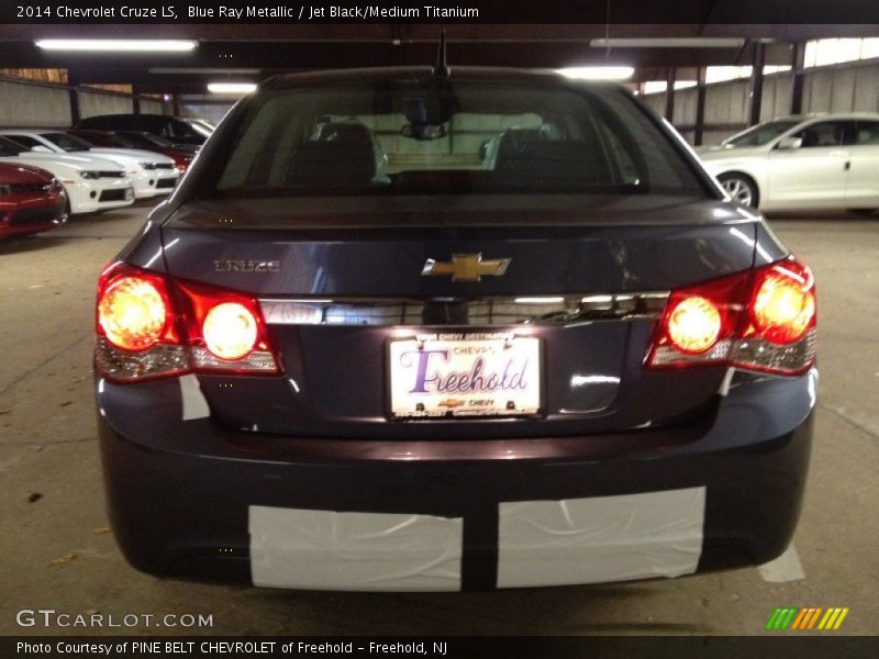 Blue Ray Metallic / Jet Black/Medium Titanium 2014 Chevrolet Cruze LS