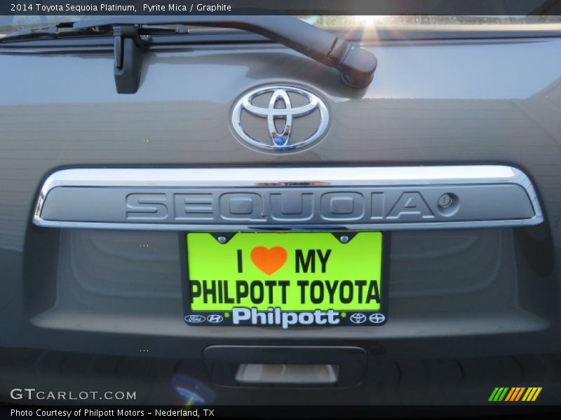 Pyrite Mica / Graphite 2014 Toyota Sequoia Platinum