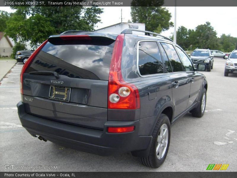 Titanium Gray Metallic / Taupe/Light Taupe 2006 Volvo XC90 2.5T