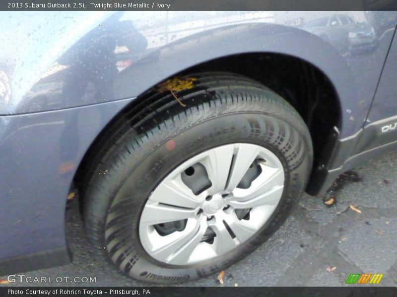 Twilight Blue Metallic / Ivory 2013 Subaru Outback 2.5i