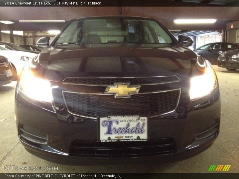 Blue Ray Metallic / Jet Black 2014 Chevrolet Cruze Eco