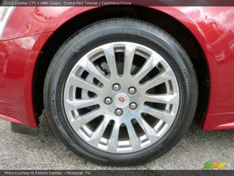  2012 CTS 4 AWD Coupe Wheel