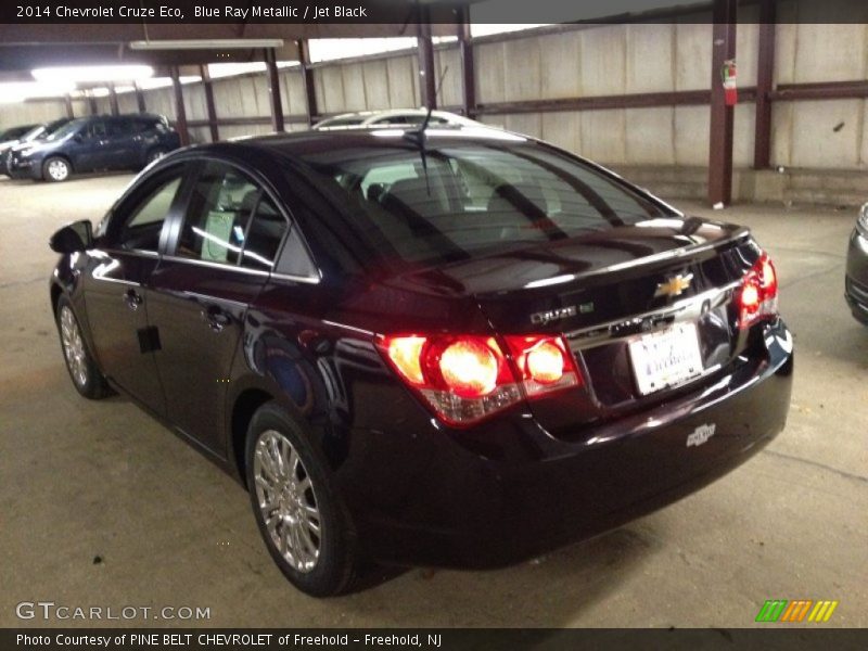 Blue Ray Metallic / Jet Black 2014 Chevrolet Cruze Eco