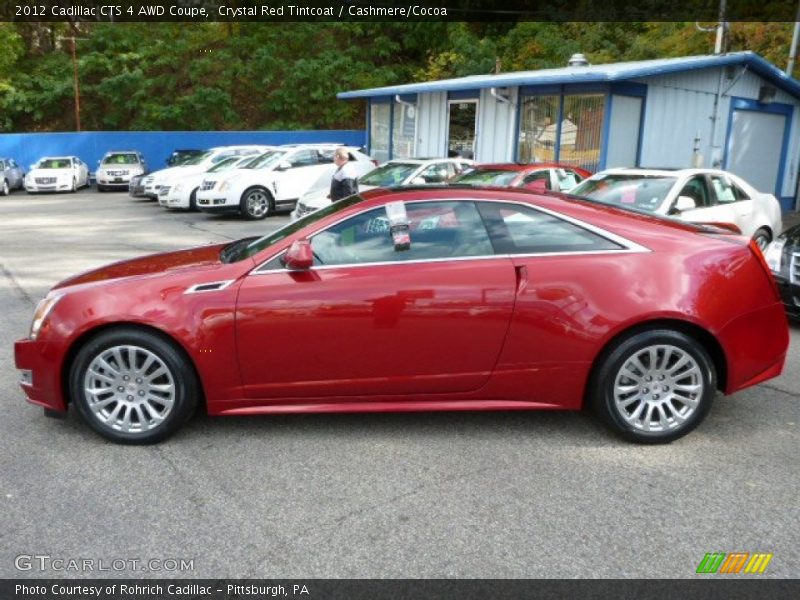  2012 CTS 4 AWD Coupe Crystal Red Tintcoat