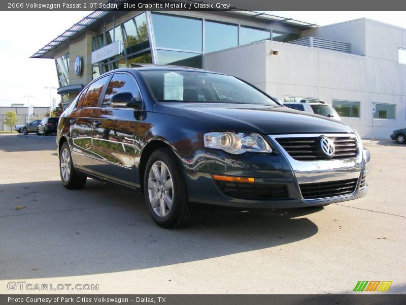 Blue Graphite Metallic / Classic Grey 2006 Volkswagen Passat 2.0T Sedan
