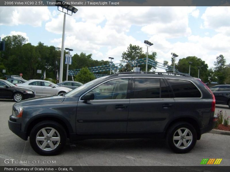Titanium Gray Metallic / Taupe/Light Taupe 2006 Volvo XC90 2.5T