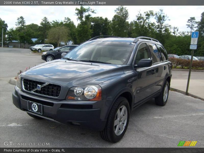 Titanium Gray Metallic / Taupe/Light Taupe 2006 Volvo XC90 2.5T