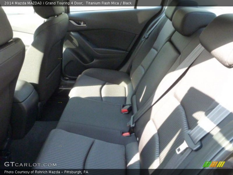 Titanium Flash Mica / Black 2014 Mazda MAZDA3 i Grand Touring 4 Door