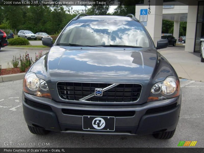 Titanium Gray Metallic / Taupe/Light Taupe 2006 Volvo XC90 2.5T